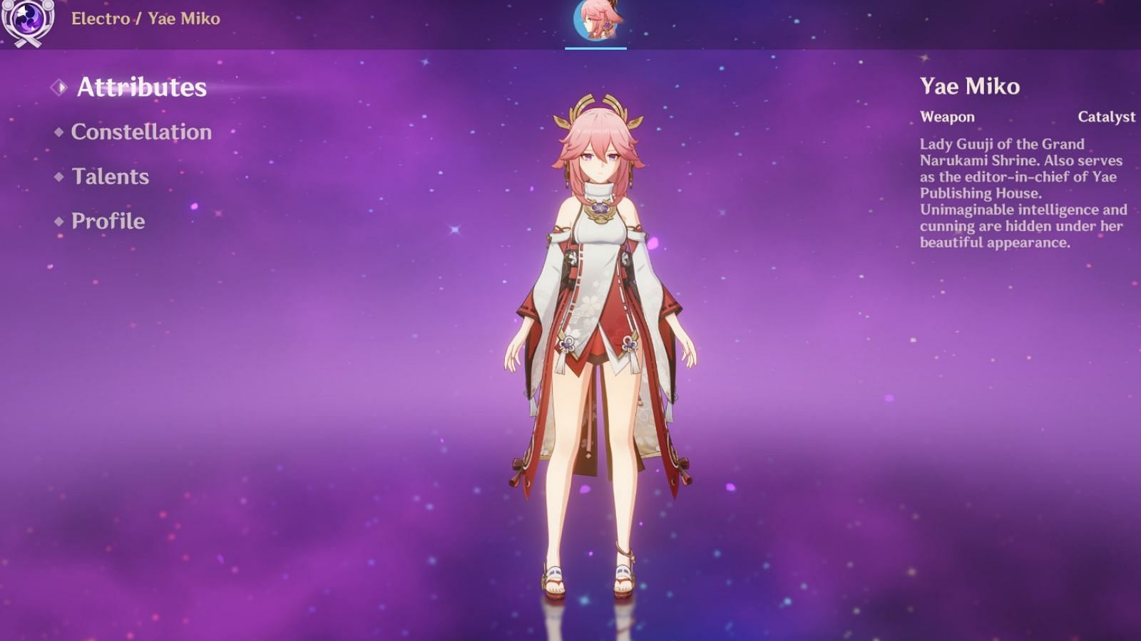 Yae Miko (Image via HoYoverse)